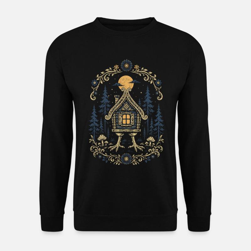 Baba Yaga Hut - Sweat-shirt Unisexe - noir