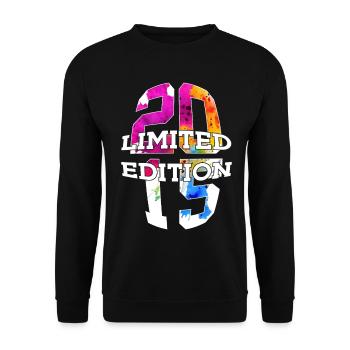 ÉDITION LIMITÉE 2015 11 ANS 11E ANNIVERSAIRE - Sweat-shirt Unisexe - noir - Devant - Alina (178cm) & Michal (187cm)