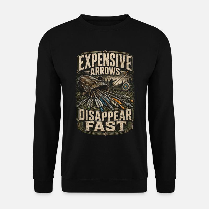 Archer à l’arc - Sweat-shirt Unisexe - noir