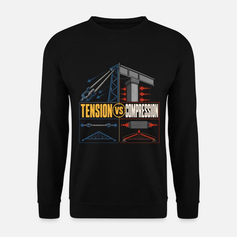 Bridge Engineer Civil Engineering - Unisex Sweatshirt - black
