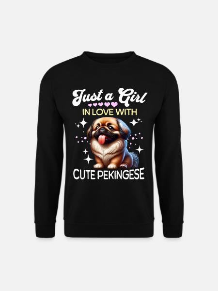Filles pékinoises - Sweat-shirt Unisexe - noir