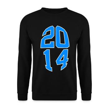 12 ANS 2014 12E ANNIVERSAIRE - Sweat-shirt Unisexe - noir - Devant - Alina (178cm) & Michal (187cm)
