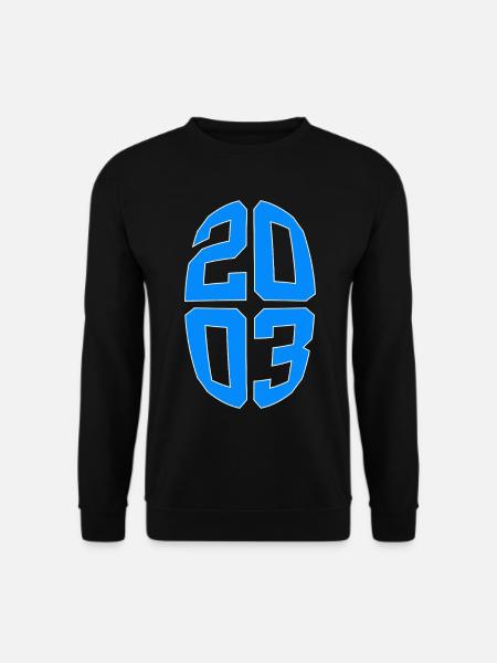 23 YEARS OLD 2003 23RD BIRTHDAY - Unisex Sweatshirt - black