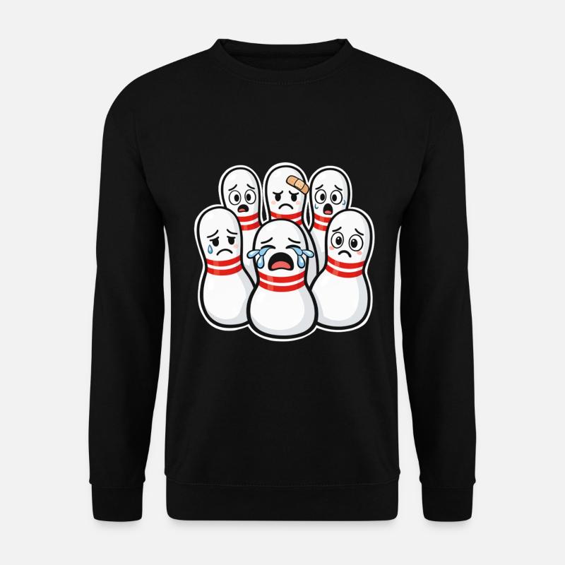 Kegeln - Unisex Pullover - Schwarz