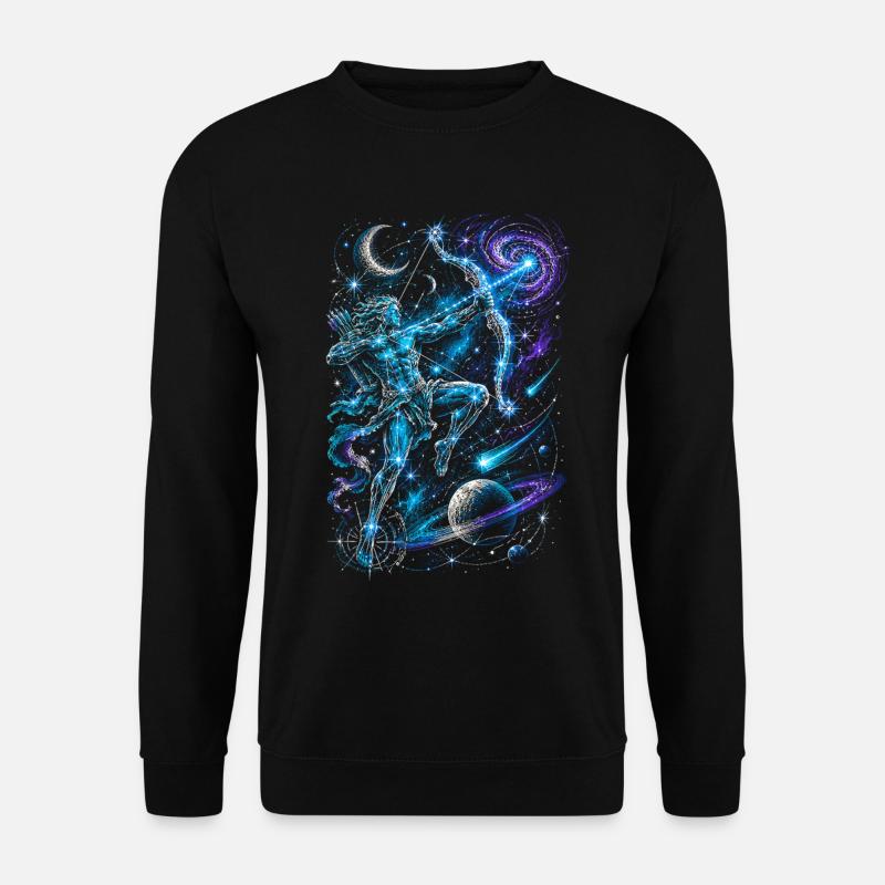 Archery Archer Constellation - Unisex Sweatshirt - black