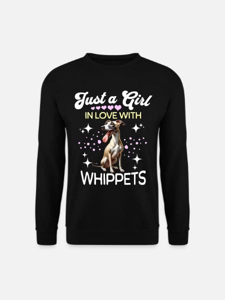 La Fille Lévrier - Sweat-shirt Unisexe - noir