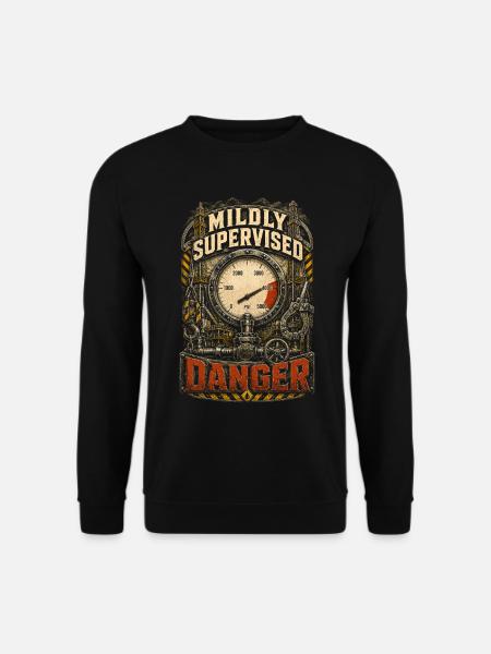Bohrinsel Ölplattformarbeiter - Unisex Pullover - Schwarz