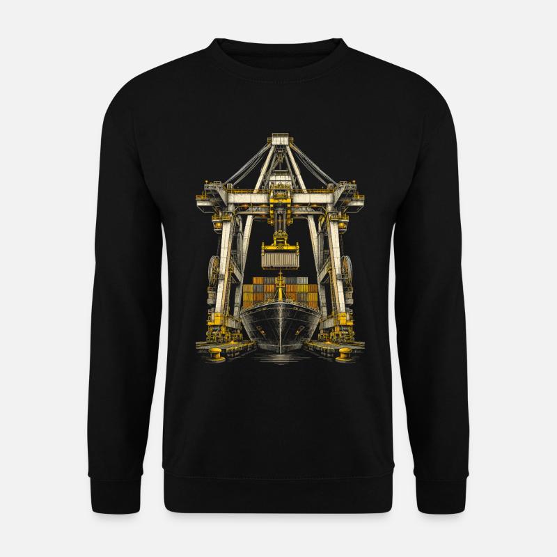 docker - Unisex Sweatshirt - black