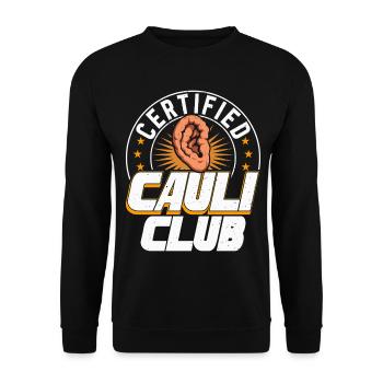 Club de Cavali, Bjj, Jiu-jitsu brésilien, arts martiaux - Sweat-shirt Unisexe - noir - Devant - Alina (178cm) & Michal (187cm)