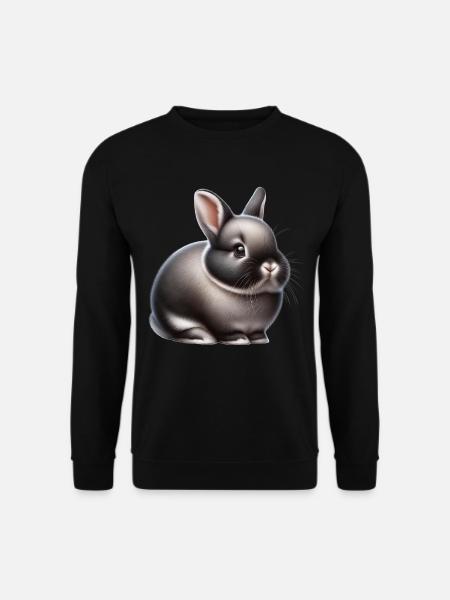Lapin pygmée - Sweat-shirt Unisexe - noir