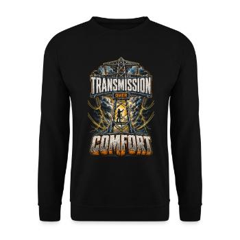 Câble : transmission plutôt que confort - Sweat-shirt Unisexe - noir - Devant - Alina (178cm) & Michal (187cm)