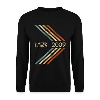 2009 édition limitée Anniversaire Girl and Boy - Sweat-shirt Unisexe - noir - Devant - Alina (178cm) & Michal (187cm)