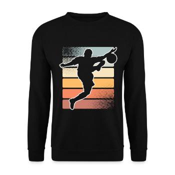 Football - Sweat-shirt Unisexe - noir - Devant - Alina (178cm) & Michal (187cm)