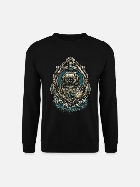 Deep-sea workers - Unisex Sweatshirt - black