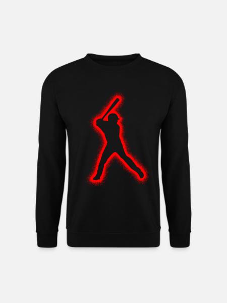 Baseball Boys Men Baseball Players - Unisex Sweatshirt - black