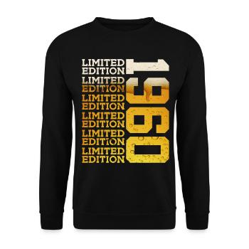 BIÈRE ÉDITION LIMITÉE 1960 66E ANNIVERSAIRE - Sweat-shirt Unisexe - noir - Devant - Alina (178cm) & Michal (187cm)