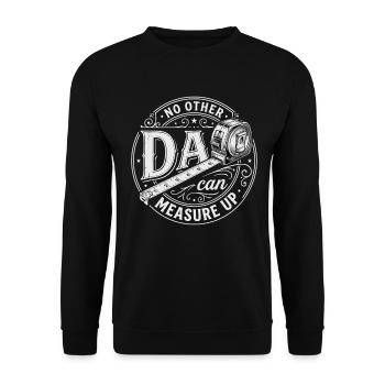Aucun autre père ne peut rivaliser - Sweat-shirt Unisexe - noir - Devant - Alina (178cm) & Michal (187cm)