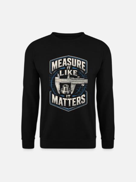 Cutting machine operator CNC router - Unisex Sweatshirt - black