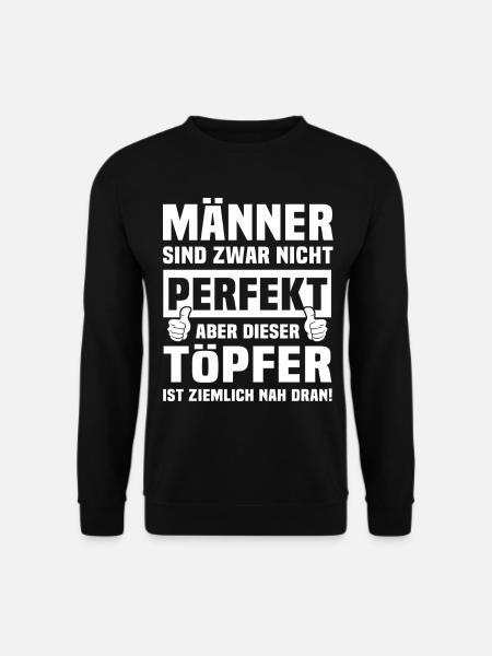Töpfer - Unisex Pullover - Schwarz