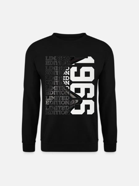 60 JAHRE ALT LIMITED EDITION 1966 60. GEBURTSTAG - Unisex Pullover - Schwarz