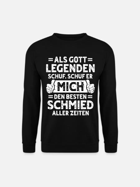 Schmied - Unisex Pullover - Schwarz