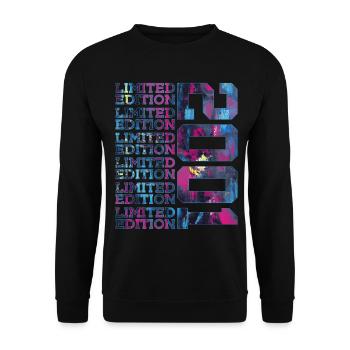 COOL 25 ANS ÉDITION LIMITÉE 2001 25E ANNIVERSAIRE - Sweat-shirt Unisexe - noir - Devant - Alina (178cm) & Michal (187cm)