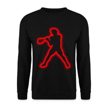 Lacrosse Players Men Kids Lacrosse Boys - Unisex Sweatshirt - black - Front - Alina (178cm) & Michal (187cm)