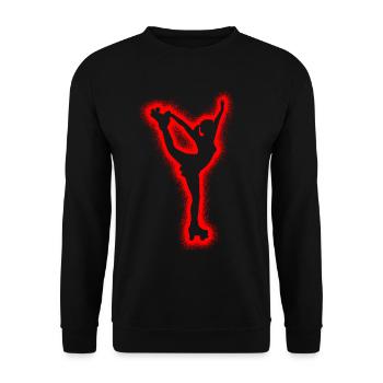 Patins à roulettes Patins à roulettes Femmes Patins à roulettes - Sweat-shirt Unisexe - noir - Devant - Alina (178cm) & Michal (187cm)