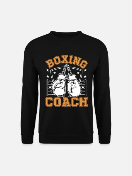 Entraîneur de boxe - Sweat-shirt Unisexe - noir