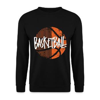 Basket-ball - Sweat-shirt Unisexe - noir - Devant - Alina (178cm) & Michal (187cm)