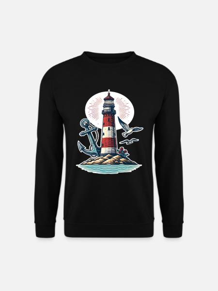 lighthouse - Unisex Sweatshirt - black