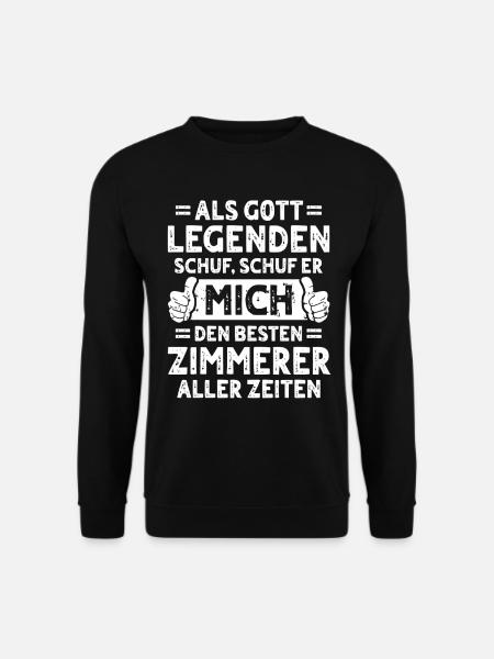 Zimmerer - Unisex Pullover - Schwarz