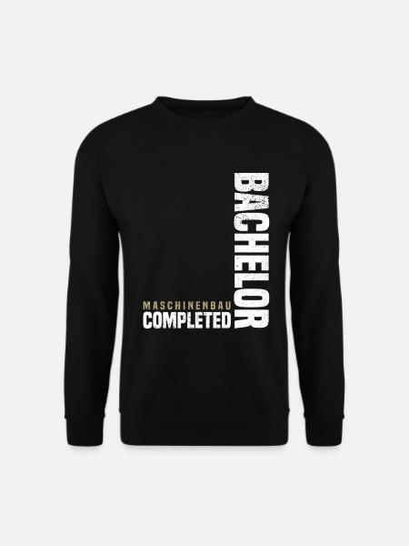 Bachelor Maschinenbau - Unisex Pullover - Schwarz