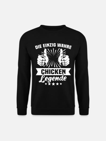 Chicken - Unisex Pullover - Schwarz