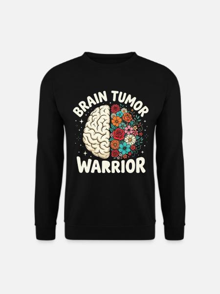 Gehirnkrieger Blumenpracht - Unisex Pullover - Schwarz
