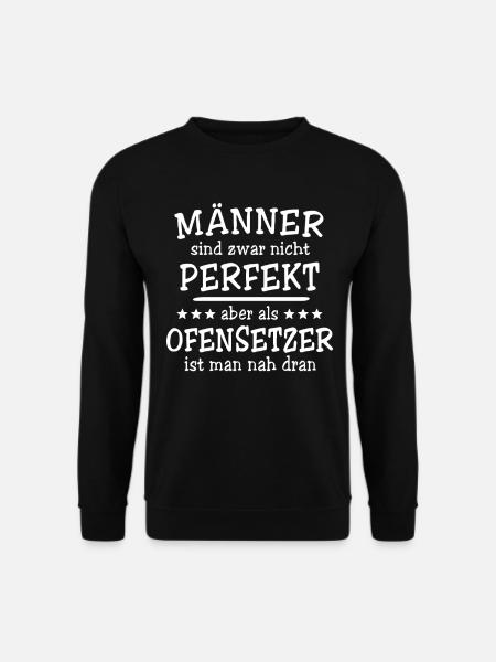 Ofensetzer Männer - Unisex Pullover - Schwarz