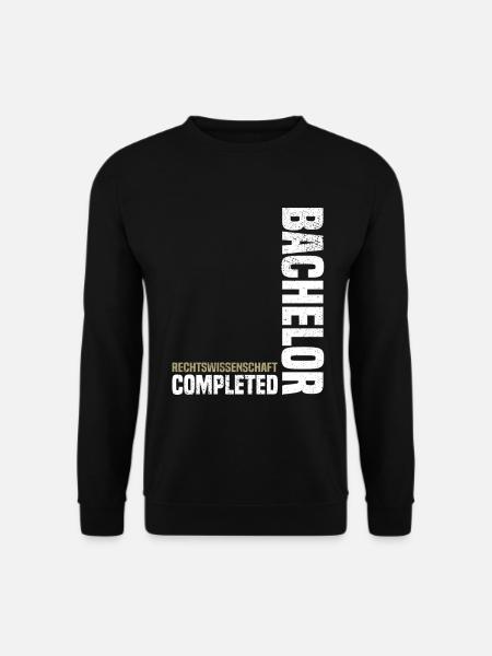 Bachelor Rechtswissenschaft - Unisex Pullover - Schwarz