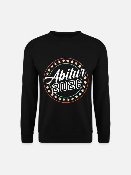 Abi Abitur Schulabschluss - Unisex Pullover - Schwarz