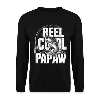 Reel Cool Papaw  - Unisex Pullover - Schwarz - Vorne - Alina (178cm) & Michal (187cm)