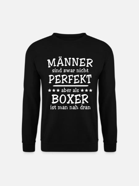 Boxer - Unisex Pullover - Schwarz