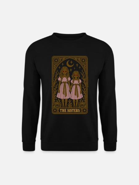 The Sisters – Spooky Halloween Schwestern - Unisex Pullover - Schwarz