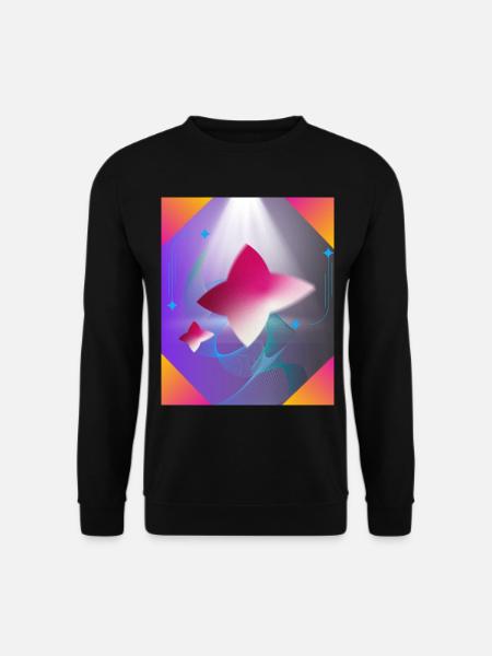Color_and_ligth_-4500_x_5400- - Unisex Pullover - Schwarz