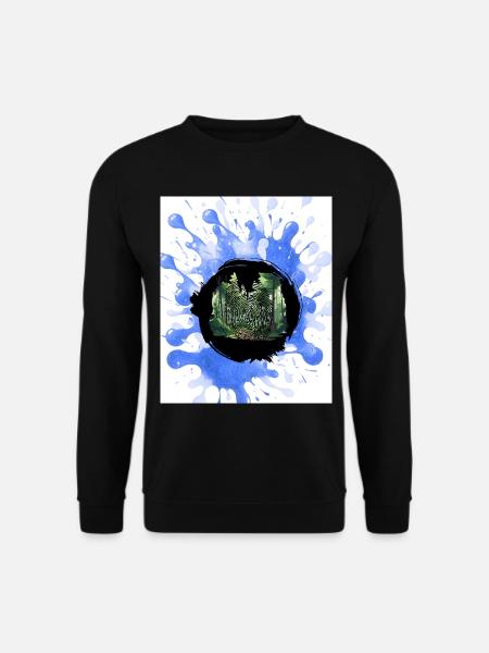 Leben-_Natur_-4500_x_5400- - Unisex Pullover - Schwarz