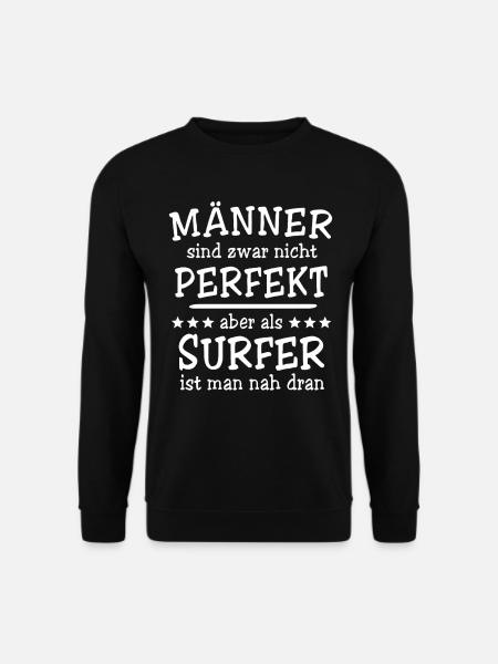 Surfer Männer - Unisex Pullover - Schwarz