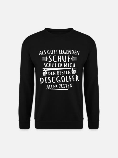 Discgolfer - Unisex Pullover - Schwarz