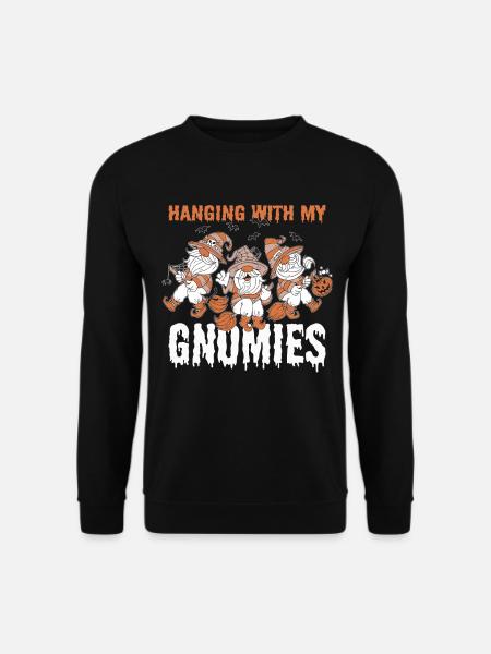 Hanging With My Gnomies - Unisex Pullover - Schwarz