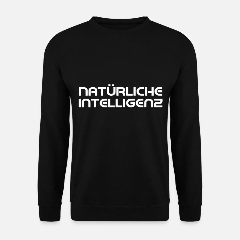 Natürliche Intelligenz - Unisex Pullover - Schwarz
