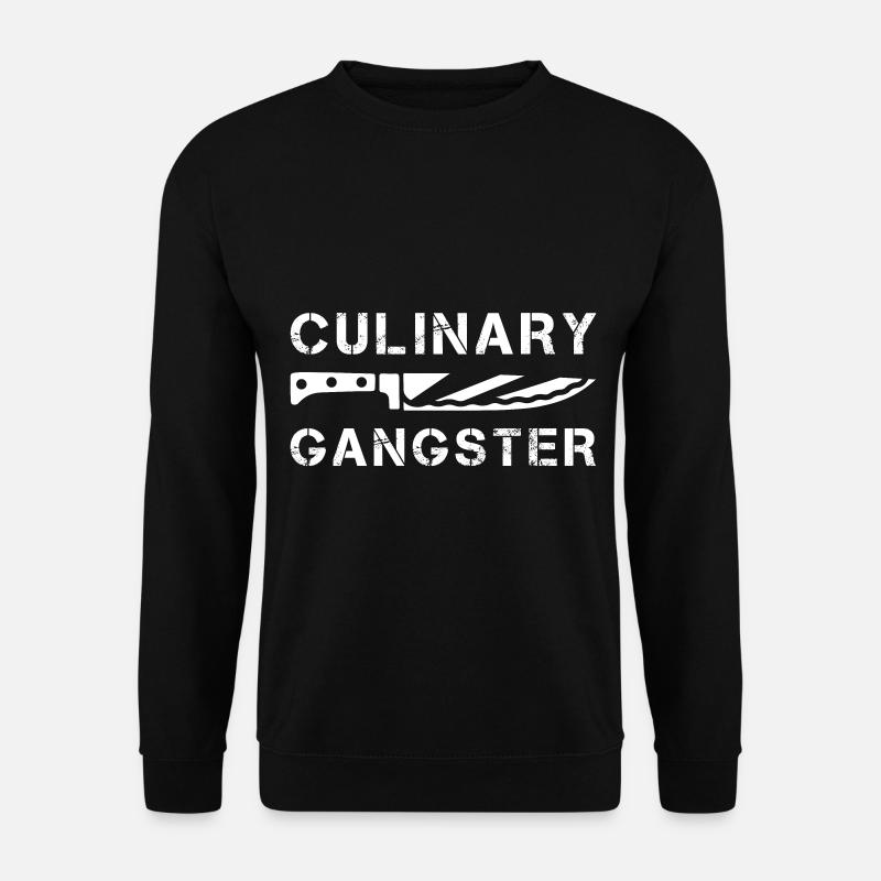 Kulinarischer Gangster Komiker-Koch - Unisex Pullover - Schwarz