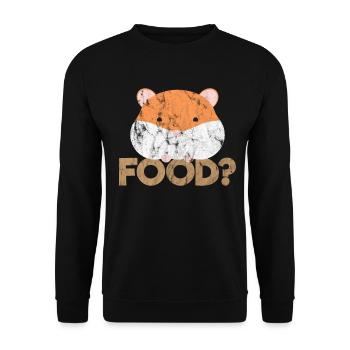 Cute animals - Unisex Pullover - Schwarz - Vorne - Alina (178cm) & Michal (187cm)