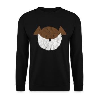 Animaux mignons - Sweat-shirt Unisexe - noir - Devant - Alina (178cm) & Michal (187cm)